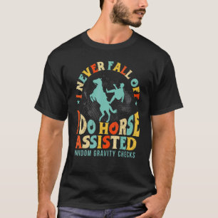 Camiseta Cavalgar com Cavalos Assistência de Verificação de
