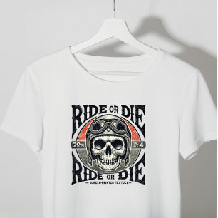 Camiseta cavalgar ou morrer