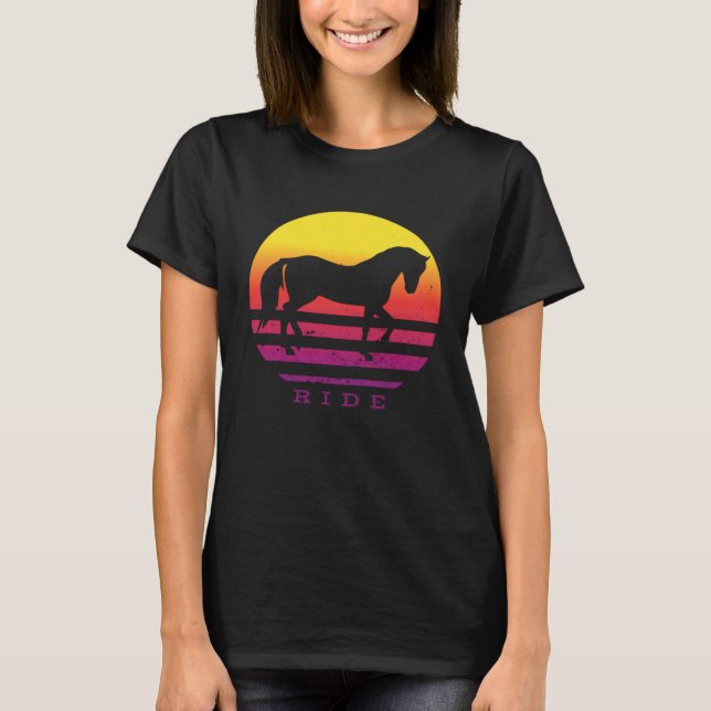 Camiseta CAVALGAR Passeio a Cavalo (Frente)