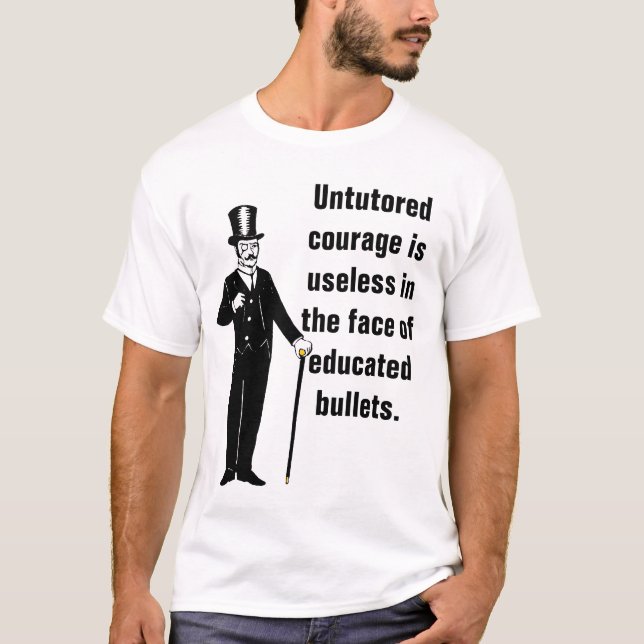 Camiseta Cavalheiro irreflectido de Gerador George S. (Frente)