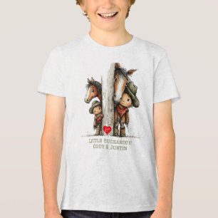 Camiseta Cavalheiros Bonitos e Cavalos