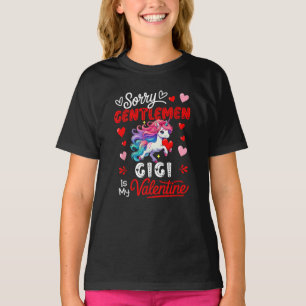 Camiseta Cavalheiros, Piada Engraçada Gigi É Meu Namorados