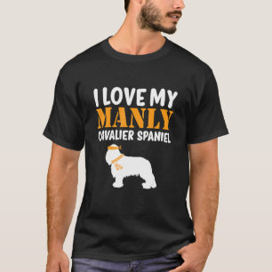 Camiseta Cavaliel Spaniel Pet Engraçado Cachorro Puppy Gêne