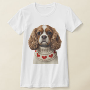 Camiseta Cavalier Coração de Amor