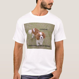 Camiseta Cavalier-king-charles-spaniel blenheim ama w pic.