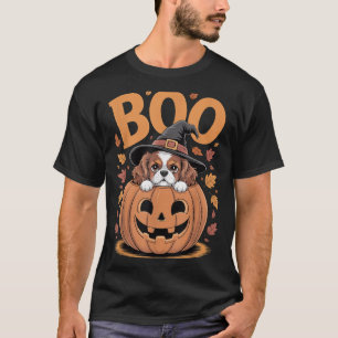 Camiseta Cavalier King Charles Spaniel de Halloween de Abób