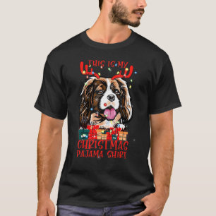 Camiseta Cavalier King Charles Spaniel Dog Christmas Pajama