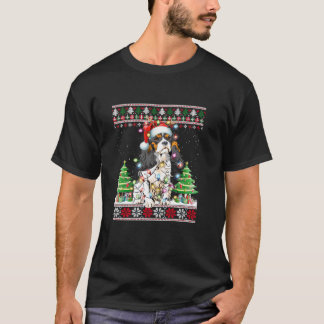 Camiseta Cavalier King Charles Spaniel Dog Reindeer Christm