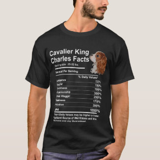Camiseta Cavalier King Charles Spaniel Fala nutrição
