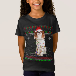 Camiseta Cavalier King Charles Spaniel Funny Christmas Paja