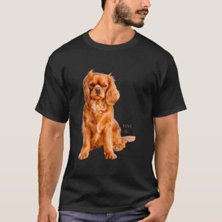 Camiseta Cavalier King Charles Spaniel Love