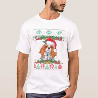 Camiseta Cavalier King Charles Spaniel Natal