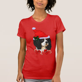 Camiseta Cavalier King Charles Spaniel Natal