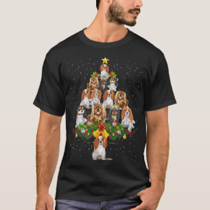 Camiseta Cavalier King Charles Spaniel natalício mas l