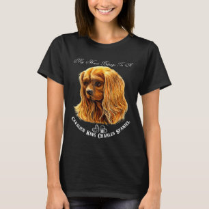 Camiseta Cavalier King Charles Spaniel Ruby