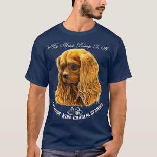 Camiseta Cavalier King Charles Spaniel Ruby