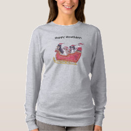 Camiseta Cavalier King Charles Spaniel Winter Holiday