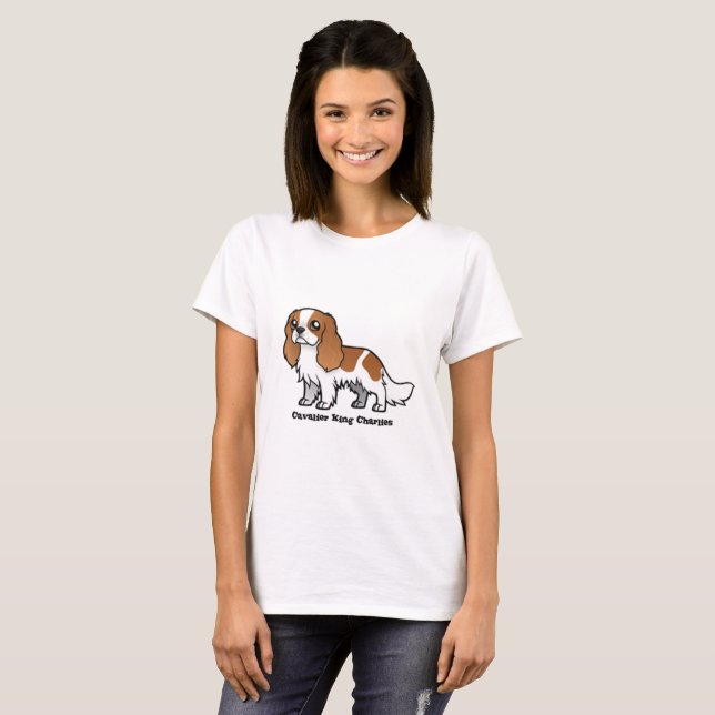 Camiseta Cavalier King Charlies Spaniel (Frente Completa)