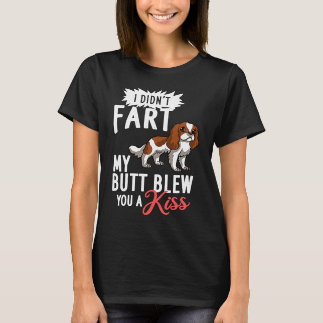 Camiseta Cavalier King Charlies Spaniel Dog Puppies Owner L (Frente)