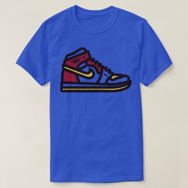Camiseta Cavaliers Sneakers de Basquete (Frente do Design)