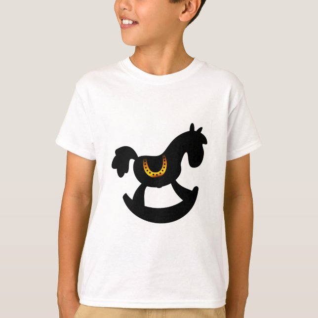 Camiseta Cavalinho de Pau, Balanço, Natureza (Frente)