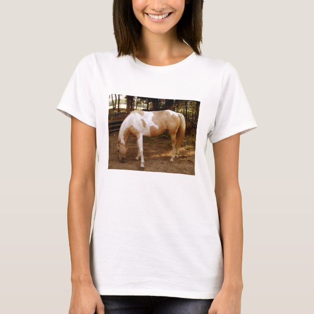 Camiseta Cavalo 3, Camisa-Senhoras (Frente)