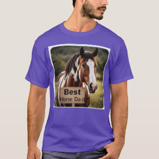Camiseta Cavalo 5 pintar melhor presente de pai