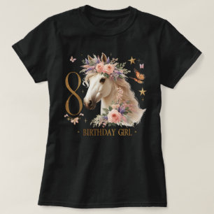 Camiseta Cavalo 8 Anos Oito Finalmente 8º Aniversário 8