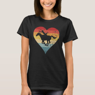 Camiseta Cavalo Adorável, Arrebatador, Cavalo Colorido Mont