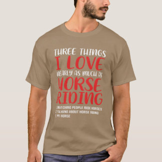 Camiseta Cavalo Amante Cavalgada Equestre Salto de Obstácul