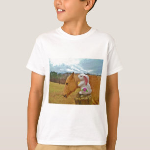 Camiseta Cavalo Amarelo, Coelho Primavera