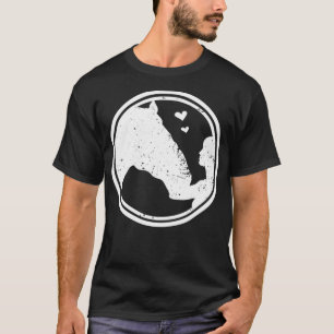 Camiseta Cavalo Amor Eu Amo vaqueiro de corrida