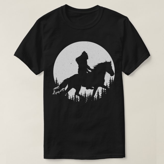 Camiseta Cavalo Ancorante Bigfoot (Frente do Design)