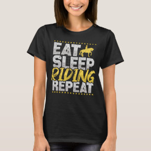 Camiseta Cavalo Andando Dormindo Repete Cavalos Cavalos And