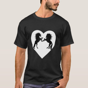 Camiseta Cavalo Apenas Uma Menina Que Ama Cavalos Para Meni