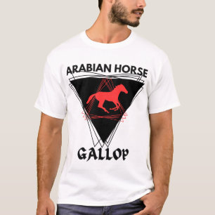 Camiseta Cavalo Árabe Estalão Equestre