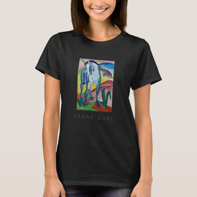 Camiseta Cavalo Azul Franz Marc (Frente)