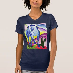 Camiseta Cavalo azul mim por Marc Franz