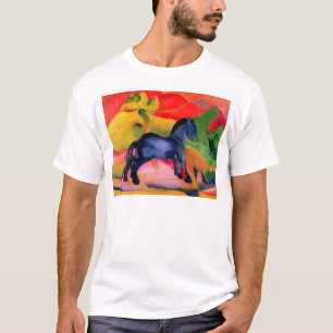 Camiseta Cavalo azul pequeno, 1912
