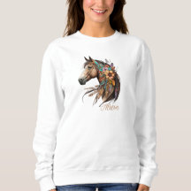 Camiseta Cavalo Baio Bonito com Nome