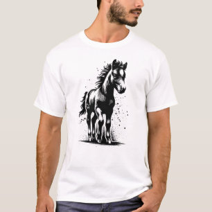 Camiseta Cavalo Bebê