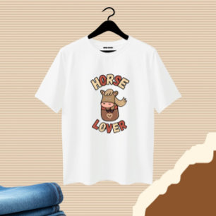 Camiseta Cavalo bonito no bolso