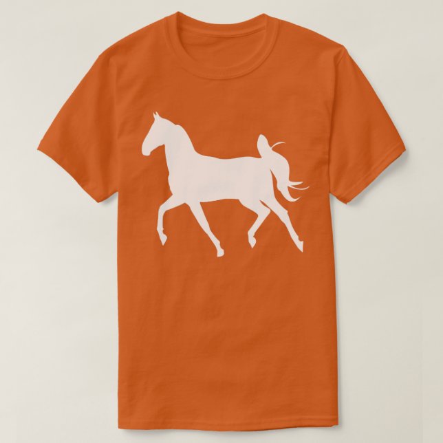 Camiseta Cavalo branco (Frente do Design)