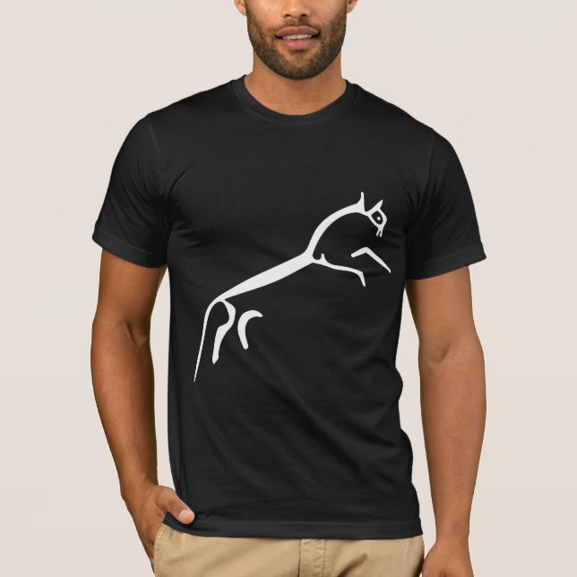 Camiseta Cavalo branco (castelo de Uffington) - (Frente)