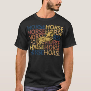 Camiseta cavalo cavaleiro