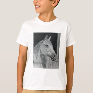 Camiseta Cavalo cinzento
