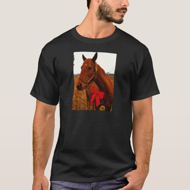 Camiseta Cavalo com Arco Vermelho (Frente)