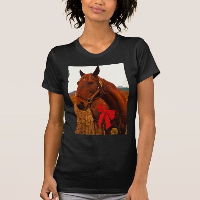 Camiseta Cavalo com Arco Vermelho (Frente)