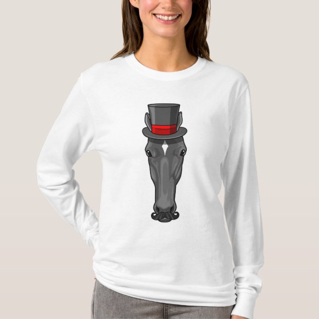 Camiseta Cavalo com Cilindro (Frente)