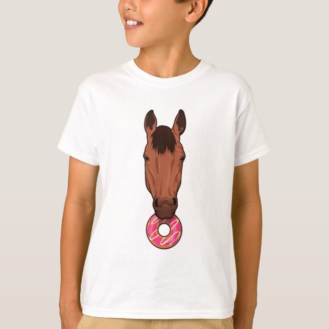 Camiseta Cavalo com Rosquinha (Frente)